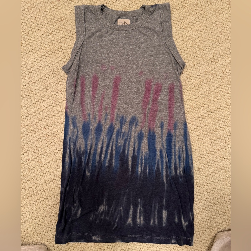 Chaser Tie Dye Sleeveless Cover Up Dress